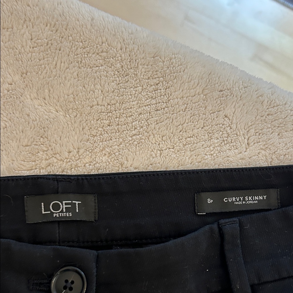 LOFT Black Ankle Pants - Picture 2 of 4